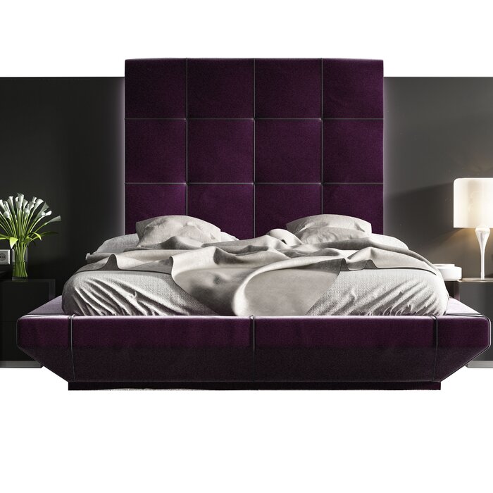 Hispania Home Upholstered Bed | Wayfair